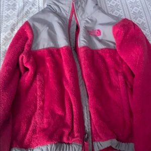 Fuzzy North Face